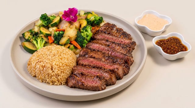 🔥Prime iron steak Entered 8 oz.