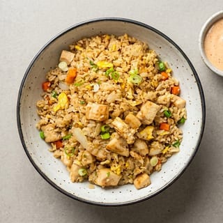 Chicken Garlic Fried Rice