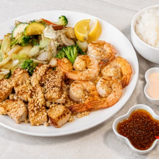 Garlic Butter Chicken & Shrimp (8 Pcs)