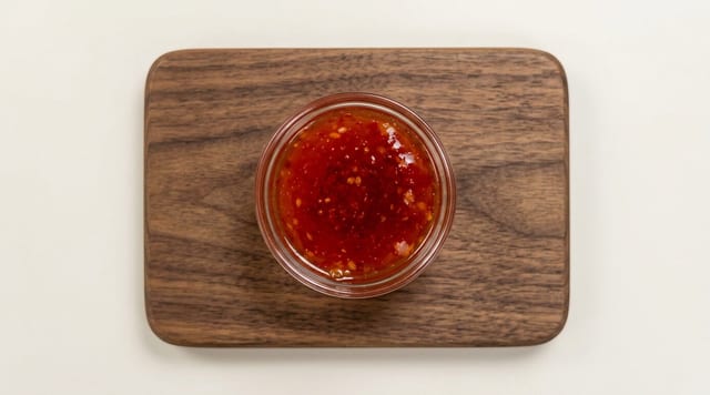 Sweet Chilli Sauce.