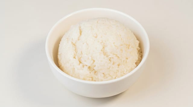Steamed Rice.