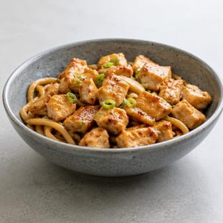 Garlic Butter Chicken & Udon