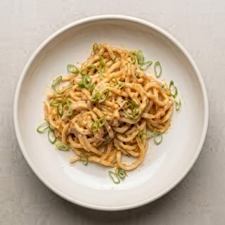 Garlic Udon Noodles