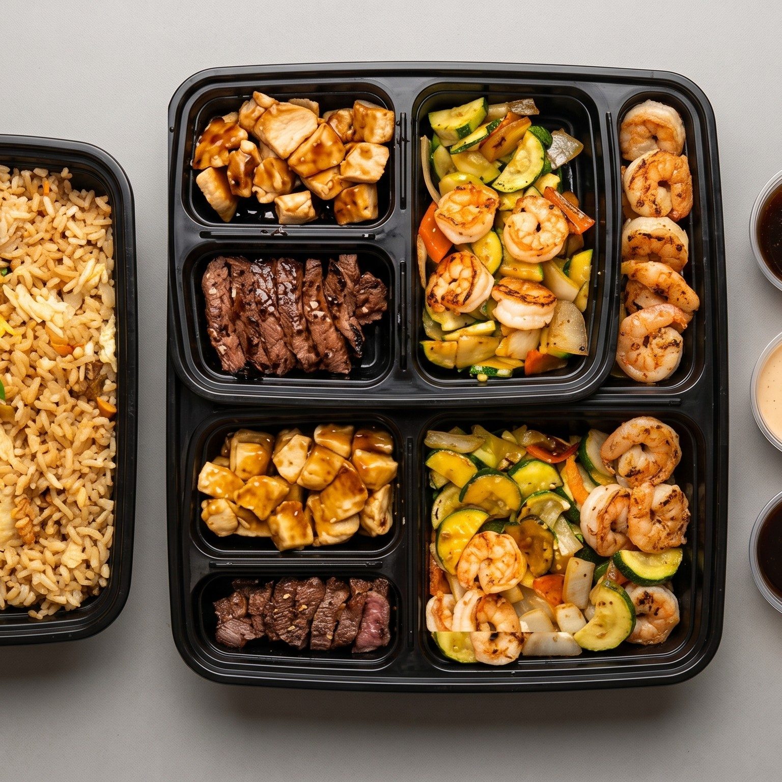 TeppanGo For 2 - Hibachi Dinner Set.